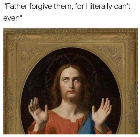 31 Christian Memes For Anyone Walkin' With The Lord - Cheezburger - Funny Memes | Funny Pictures Jesus Jokes, Jesus Meme, Church Memes, Jesus Memes, Christian Jokes, Bible Humor, Jesus Funny, Super Funny Memes, Humor Mexicano