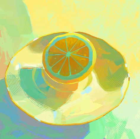 Lemon Color, ポップアート ポスター, Color Study, Orange Paint, Painting Inspo, Yellow Art, Arte Inspo, Color Studies, Art Studies