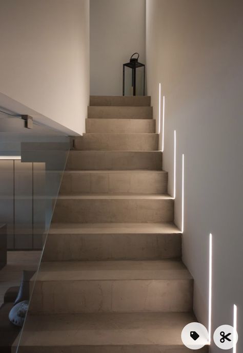 Staircase Design Lighting, Stairs Lighting Ideas, Stairs Light, Staircase Lighting Ideas, Stairs Lighting, Led Stair Lights, Antipolo, Stairway Lighting, Stair Lights