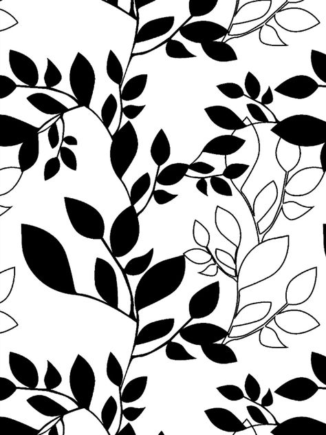 Black And White Pattern Design, Fabric Patterns Prints, Hd Flowers, Ogee Pattern, Coloring Art, Flower Silhouette, Textile Prints Design, Islamic Art Pattern, Pattern Inspiration