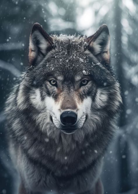 Pictures Of Wolves, Animals Canvas Painting, Wolf Portrait, Wolf Images, Wolf Photography, Wolf Painting, Wolf Photos, Wolf Spirit Animal, Printed Wall Art