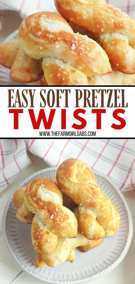 Pretzel Dough Recipe, Pretzel Knots, Pretzel Bites Recipes, Pretzel Dough, Soft Pretzel Recipe, Pretzel Shape, Homemade Pretzels, Homemade Soft Pretzels, Pretzel Twists