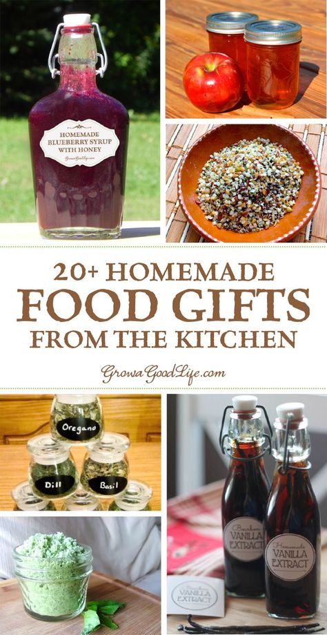 Holiday Gift Recipes, Homemade Goodies Gift Basket, Homemade Food Gifts For Christmas Simple, Homemade Gifts For Everyone, Jarred Gifts Christmas, Food Gift Ideas Homemade, Holiday Food Gift Ideas, Diy Spice Blends Gift Ideas, Homemade Jarred Gifts