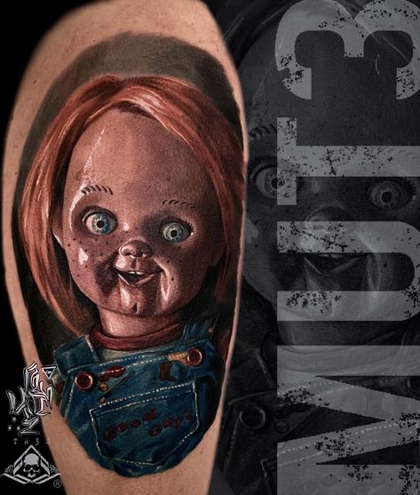 Chucky Tattoo, Dope Tattoos For Women, Horror Monsters, Graffiti Wallpaper, Dope Tattoos, Tattoos For Women, Tattoo Ideas, Graffiti, Nike