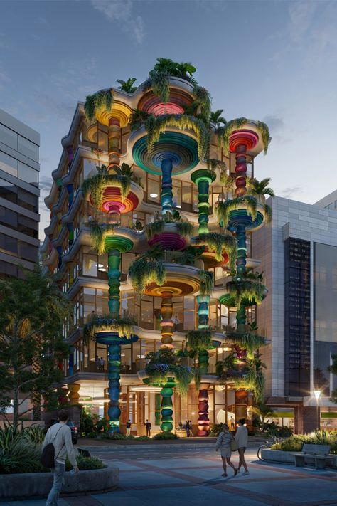 American Building, Indigenous Crafts, Heatherwick Studio, Raised House, Thomas Heatherwick, Green Terrace, Hollywood Tower, Facade Material, Innovative Architecture