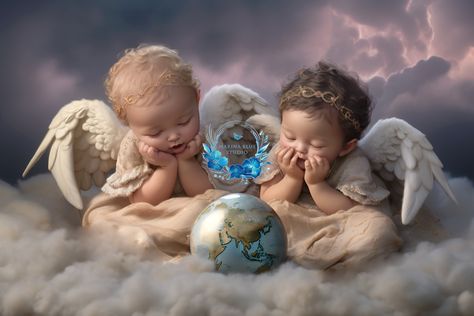 I hope the picture speaks any language ♥ - Marina Martinsson Angel Valkyrie, Angel Baby Pictures, Fallen Saga, Angel Baby Art, Angelic Art, Angelo Guerriero, Angels Wings, Avatar Films, Angel Babies