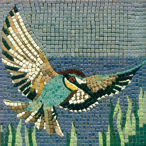 Diy Mosaic Tiles, Mosaics Ideas, Ceramic Tile Crafts, Mosaic Kits, Mosaic Animals, Diy Mosaic, Hobby Craft, Mosaic Birds, Mosaic Tile Art