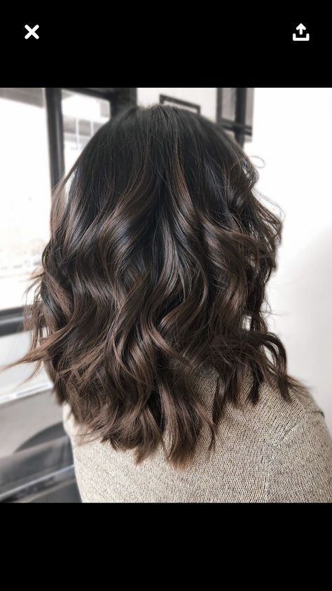 Chocolate Balayage Hair, Chocolate Balayage, Dark Chocolate Hair, Dark Chocolate Brown Hair, Kadeřnické Trendy, Chocolate Brown Hair Color, Hair Color Chocolate, Brown Hair Dye, Chocolate Brown Hair