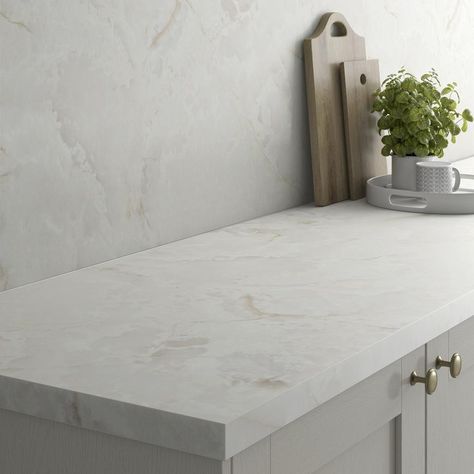 Marble Worktop, Marble Laminate, Laminate Worktop, Traditional Kitchen Design, Kitchen Redesign, Kitchen Surfaces, Kitchen Marble, Marble Effect, Work Tops