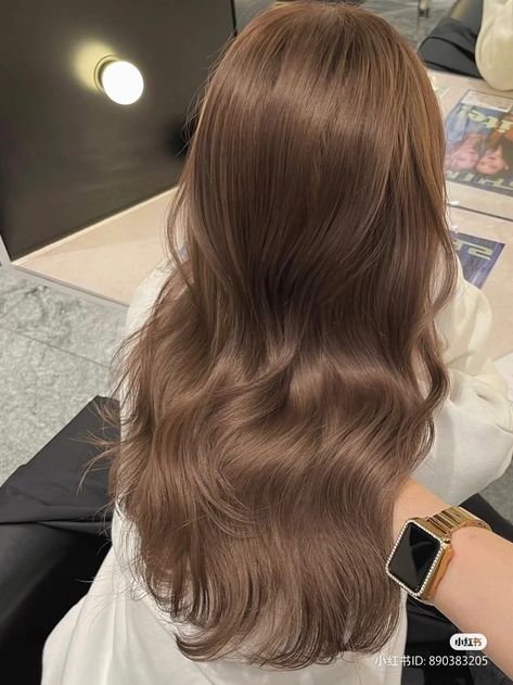 Korean Winter, Korean Hair Color, Brown Hair Looks, Brown Hair Inspo, Brown Hair Dye, Vlasové Trendy, Light Hair Color, Hair Stylies, Winter Hair Color