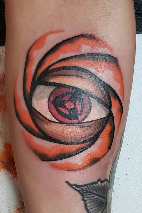 Tattoo uploaded by Nic Mann | Had some fun playing around with Obito Uchiha mangetsu vortex today. More anime tattoos please! Artist: Nic Mann Shop: Sacred Expressions @sacredexpressionsgr Made with @worldfamousink @hivecaps @fkirons @afterinked @saniderm @electrumsupply @criticaltattoosupply @allegoryink @blackclaw @empireinks #sacredexpressions #tattoo #tattooed #tattoosbynicmann #ink #inked #inkedup #shapecraft #tattoosnob #tattoostudio #tattoolife #picoftheday #tattoooftheday #... Obito Mask Tattoo, Obito Uchiha Tattoo Ideas, Mangekyou Sharingan Tattoo, Obito Tattoo Ideas, Obito Tattoo, Sharingan Tattoo, Gamer Tattoos, Naruto Tattoo, Mangekyou Sharingan