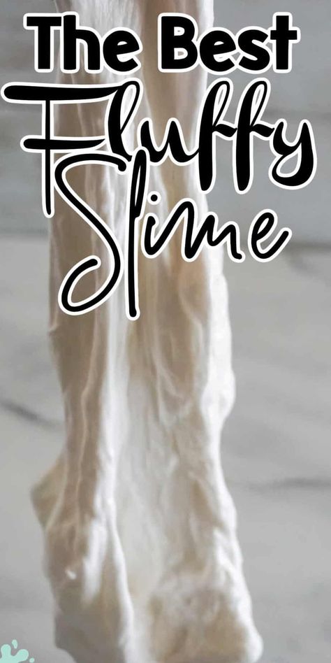 Slime With Shaving Cream And Glue, Fluffy Slime Recipe Shaving Cream, Slime Shaving Cream, Fluffy Slime Without Shaving Cream, How To Make Fluffy Slime, Best Slime Recipe Ever, Slime Recipe Fluffy, Shaving Cream Slime, Slime Without Shaving Cream