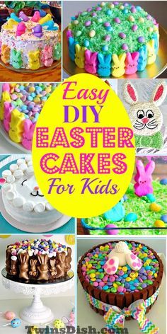 Top 20 Easy Easter Cake Ideas That Look Professional - Twins Dish Easter Cake Decorating Ideas, Cake Decorating Hacks, Easy Easter Cake, Easter Cake Ideas, Easter Bundt Cake, Easter Desserts Cake, Easter Cake Easy, Shaving Cream Easter Eggs, Easter Cake Decorating