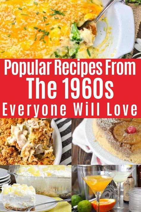 1960 Party Food Ideas, Recipes From 1960's, 1970s Dinner Party Food, 1960 Appetizers Cocktail Parties, 60s Appetizers Appetizer Ideas, Recipes From The 1990s, 1960s Recipes Vintage, Vintage Potluck Recipes, 1960s Cocktail Party Food