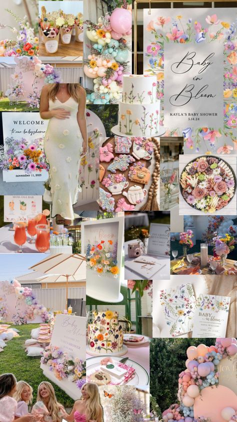 Bridgerton Baby Shower Theme, Floral Baby Shower Ideas, Garden Baby Shower Theme, Storybook Baby Shower, Foto Wedding, Garden Baby Showers, Tea Party Favors, Baby In Bloom