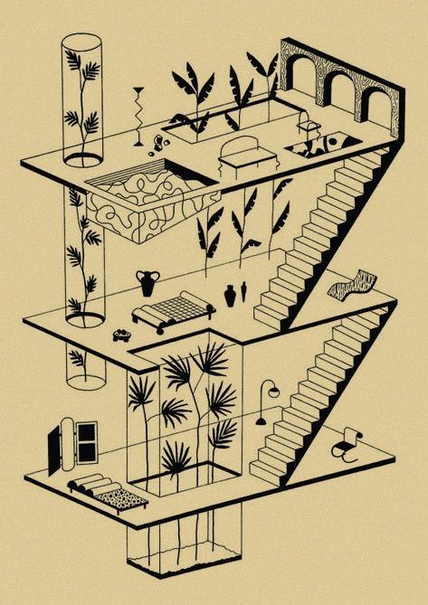 Architecture Drawing Sketchbooks, Arte 8 Bits, Isometric Art, Isometric Design, Architecture Graphics, Isometric Illustration, Architecture Drawing Art, Architectural Drawing, Diagram Architecture