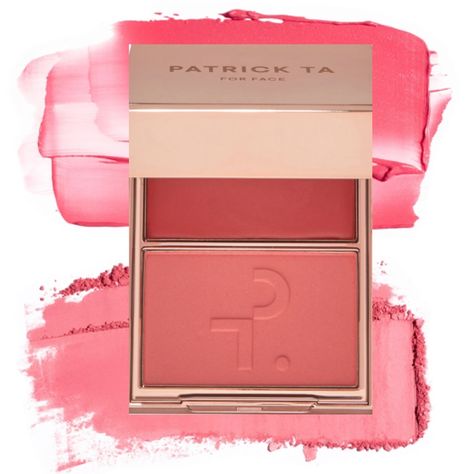 New In Box Patrick Ta Major Headlines Double-Take Crme & Powder Blush Shade: She’s That Girl - Soft Pink A Compact With Two Complementary Blush Formulas That Give You Full, Bold Colorguaranteed To Turn Heads. Highlighted Benefits : Patented Biomimetic Pigments: Mirror The Skin's Ceramide Structure, Ensuring Adhesion, True Color, And The Most Natural Finish You Will See. Micronized Pigments: Provide Even, Flawless Payoff, A Luminous Finish, And Extended Wear. This Compact Combines A Pigmented, Weightless Powder Paired With A Hydrating, Dewy Cream Designed To Layer Together For A Bold, Dimensional Finish. Patrick Ta Makeup, Patrick Starrr, Patrick Ta, Blush Highlighter, Blush Palette, Powder Blush, Cream Blush, Natural Scents, Beauty Inside