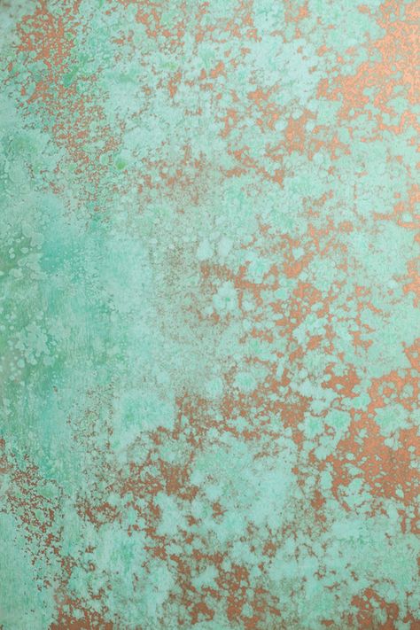 Copper paint with green patina activator Patina Paint, Patina Copper, Copper Paint, Faux Painting, Green Patina, Copper Sheets, Paint Effects, Copper Patina, Metal Artwork