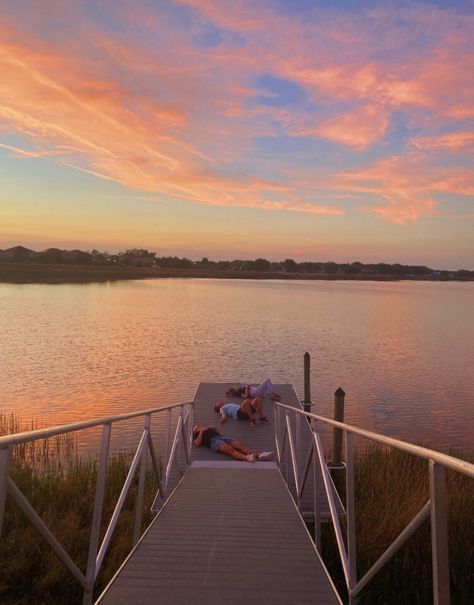 Sun Sets, The End, The Sun, Lake, Sun, Water