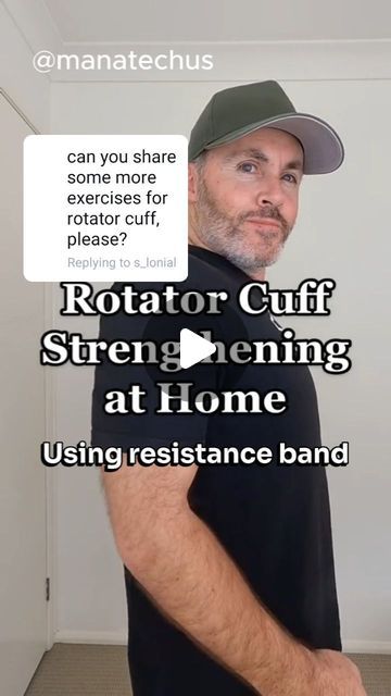 Rotary Cuff Exercises, Torn Rotator Cuff Relief, Torn Rotator Cuff Symptoms, Rotator Cuff Injury Exercises, Rotator Cuff Stretches, Shoulder Exercises Physical Therapy, Band Tips, Rotator Cuff Pain, Using Resistance Bands