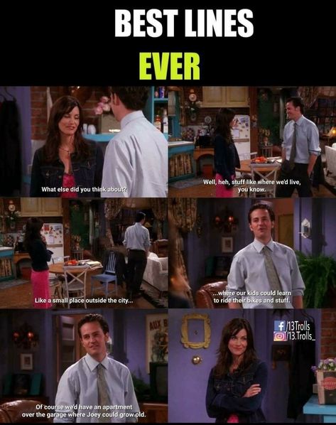 Friends Series Quotes, Friends Quotes Tv Show, Friends Show Quotes, Show Quotes, Friends Tv Quotes, Friends Memes, Friends Best Moments, Friends Scenes, Friend Jokes