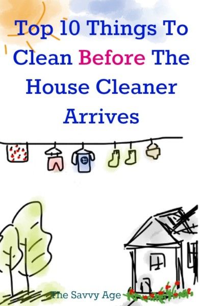 Cleaning the house before the house cleaner arrives? Top 10 list. List For House Cleaner, Things To Clean, House Cleaner, Cleaning The House, Professional House Cleaning, Cleaning Lady, Cleaning List, Weekly Cleaning, Cleaning Items