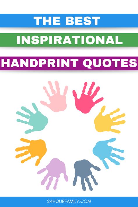 the best inspirational handprint quotes PRINTABLE HANDPRINT QUOTES FOR HANDPRINT ART Hold Your Hand Quotes Child, Hand Print Bulletin Board Ideas, Handprint Bulletin Board Ideas, Hand Print Quotes, Handprint Quotes, Quotes About Hands, Library Quotes Inspiration, Helping Hands Quotes, Family Handprint Art