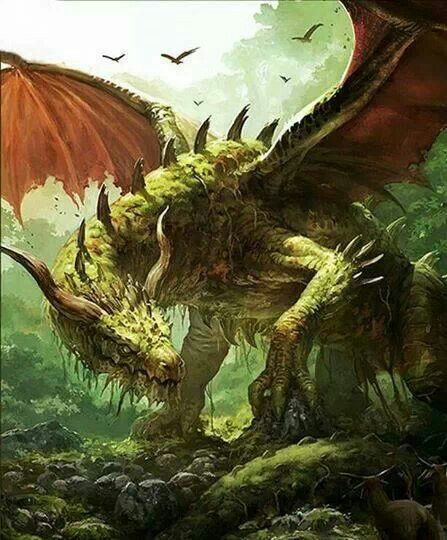 Ancient forest dragon Forest Dragon, Elemental Dragons, Old Dragon, Legendary Dragons, Ancient Dragon, Mythical Dragons, Dragon Artwork Fantasy, Dragon Rpg, Fantasy Beasts