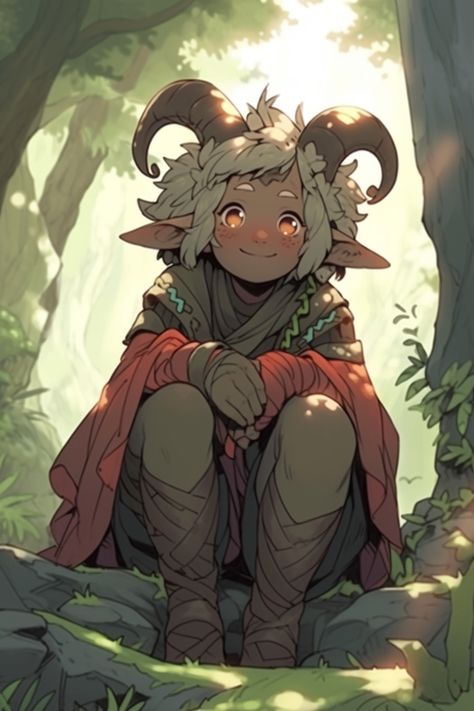 Forest Tiefling, Satyr Character Design, Roleplay Characters, Dungeons And Dragons Characters, Dnd Art, Character Design References, Dnd Characters, Character Portraits, Art Plastique