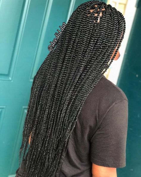 Sengalese Twists – Small Marley Twists - davidreed.co Small Marley Twist Hairstyles Long, Micro Marley Twists, Mini Marley Twists Long, Small Rope Twist Braids, Knotless Marley Twist, Small Marley Twists Long, Senagele Twist, Sengalese Twists Small Medium, Senegalese Twists With Curls