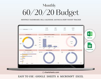 Check out new work on my @Behance profile: "60/20/20 Budget Spreadsheet For Excel and Google Sheets" http://be.net/gallery/209774803/602020-Budget-Spreadsheet-For-Excel-and-Google-Sheets Budget Planner Spreadsheet, 70 20 10, Bill Calendar, Budget Spreadsheet Template, Monthly Budget Spreadsheet, Finance Tracker, Monthly Budget Planner, Budget Spreadsheet, Sinking Funds