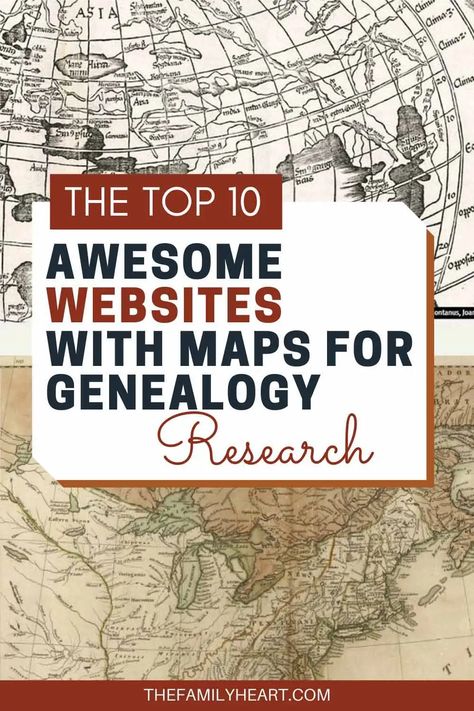 Genealogy Map, Free Genealogy Sites, Awesome Websites, Genealogy Organization, Genealogy Scrapbooking, Genealogy Help, Family Tree Research, Genealogy Websites, Ancestry Family Tree