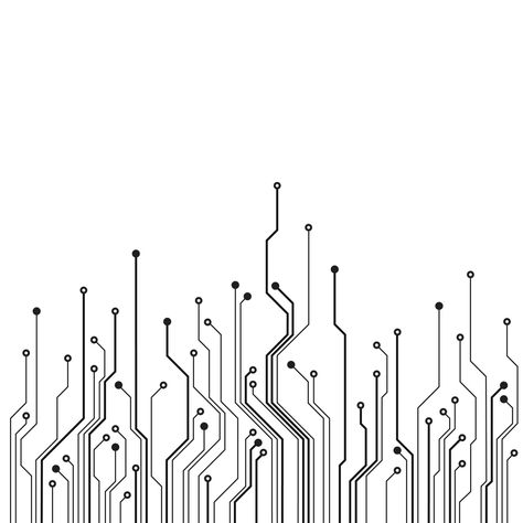 Circuit Board Tattoo, Circuit Drawing, Technology Design Graphic, Abstract Science, Circuit Board Design, Science Icons, Page Layout Design, Graphic Design Tutorials Learning, Technology Icon