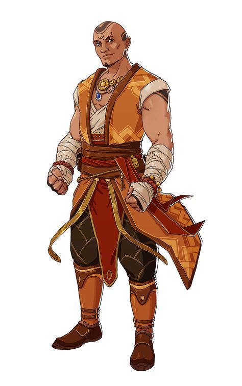 Male Half-Elf Monk - Pathfinder PFRPG DND D&D 3.5 5th ed d20 fantasy Ernesto Irawan, Aura Magic, Rpg Wallpaper, Monk Dnd, Dnd Party, Glen Keane, Magic Energy, Half Elf, Elf Characters