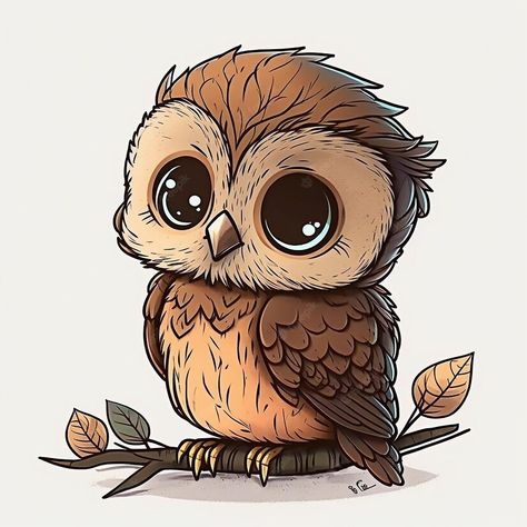 Premium Photo | A cartoon drawing of an owl with big eyes. Elf Owl Drawing, Christmas Owl Drawing, Animated Animals Drawings, Owl Cute Drawing, Jackfruit Drawing, Owl Eyes Drawing, Animal Cartoon Drawings, Baby Owl Drawing, Animal Eyes Drawing