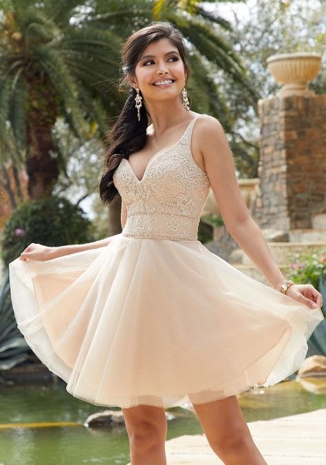 Gold Dama Dresses, Dama Dresses For Quince, Quinceanera Dama Dresses, Dama Dresses Quinceanera, Damas Dresses, Dama Dresses, Tulle Party Dress, Court Dresses, Mori Lee