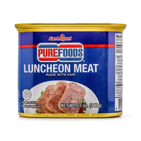 San Miguel Purefoods Luncheon Meat by Weee! Luncheon Meat, Health Dinner, Pureed Food Recipes, Health Dinner Recipes, Company Meals, Canned Food, Hot Pot, Health Problems, The Philippines