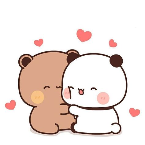 Panda And Bear, Sticker Packs, Cool Stickers, Cute Gif, Spice Up, Bears, Create Your Own, Gif