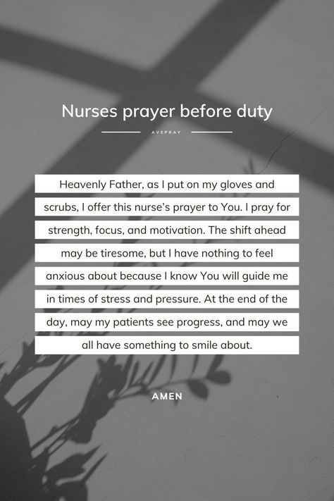 Daily Affirmations For Nursing Students, Nurse Quotes Inspirational Strength, Nursing Student Motivation, Nursing Student Prayer, Positive Nursing School Affirmations, Prayers For Nurses, Have A Good Shift At Work, Nurses Quotes, Prayers For Nursing School