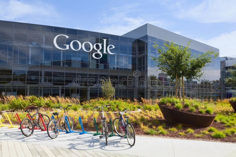 Exterior view of a Google headquarters building. MOUNTAIN VIEW, CA/USA - July 14 , #AFF, #headquarters, #building, #MOUNTAIN, #Exterior, #view #ad Job At Google, Google Headquarters, Headquarters Building, Career Management, Visit Africa, Job Seeking, Budgeting Tools, California Garden, Information And Communications Technology