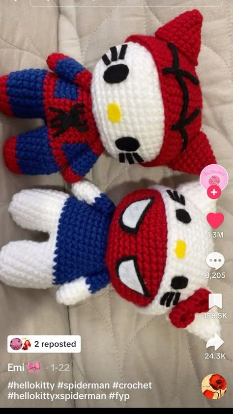 Things To Crochet My Boyfriend, Crochet Presents For Boyfriend, Crochet Bday Gift Ideas, Easy Crochet Birthday Gift, Crochet Bday Gift, Sanrio Crochet, Bf Things, Crocheting Tutorials, Grandma Era