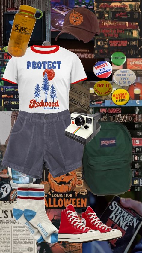 70s Camp Counselor Aesthetic, 70s Camp Counselor Outfit, Summer Camp Costume, Camp Core Outfits, 80s Camp Counselor Outfit, 1980s Summer Camp Aesthetic, Camp Halloween Costume, 80s Camp Counselor Aesthetic, 70s Summer Camp Aesthetic