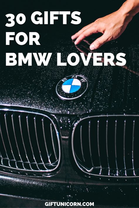 A BMW fan may be one of the hardest persons to shop for, primarily because of the variety of available items. We are here to give you the best ideas with our compiled list of the best car gifts. Check it out and choose the perfect gift that a BMW lover will love. #bmw #cars #cargifts #carlovers Car Gift For Boyfriend, Gifts For Car Lovers Boyfriends, Gifts For Car Guys Boyfriends, Gift Ideas For Car Lovers, Gifts For Boyfriend Car Lover, Car Guy Gift Ideas, Car Related Gifts, Bmw Car Accessories, Car Boyfriend Gifts