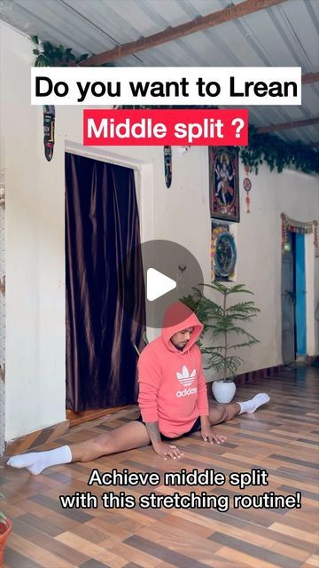 Split Tutorial, Yoga To Increase Flexibility, Middle Splits Stretches, Stretching Exercises For Flexibility, Splits Stretches, Middle Splits, Yoga Handstand, How To Do Splits, Yoga Guide