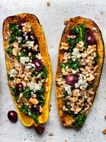 You’re going to love this delicious and nutritious Stuffed Delicata Squash recipe! Roasted delicata squash boats are filled with chewy […] The post Stuffed Delicata Squash appeared first on Sandra Valvassori. Stuffed Delicata Squash Recipe, Stuffed Delicata Squash, Jeweled Rice, Delicata Squash Recipe, Squash Boats, Roasted Delicata Squash, Delicata Squash, Squash Recipe, Roasted Squash