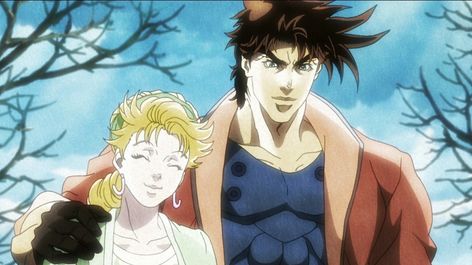 Joseph Joestar And Suzie Q, Suzie Q Jojo, Jojo Part 2, Suzie Q, Battle Tendency, Couple Cosplay, Joseph Joestar, Jojo Parts, Jojo's Bizarre Adventure Anime