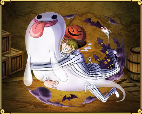 Sanji Treasure Cruise, Ghost Knight, One Piece Halloween, One Piece Birthdays, Halloween Straws, One Piece Theme, Vinsmoke Sanji, Sanji Vinsmoke, One Piece Man