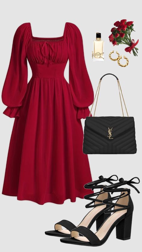 #datenight #modestfashion #summer #ootd #outfitinspo #modest #churchoutfit #dress #red #redaesthetic #churchfit #beauty #classic Modest Fashion Christian, Hot Weather Outfits, Trendy Outfits Indian, Cute Modest Outfits, Classy Prom Dresses, Summer Ootd, Outfit Layout, Woman Suit Fashion, Quick Outfits