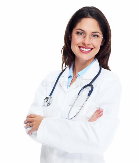 Smiling medical doctor woman with stethoscope. Isolated over white background , #Aff, #doctor, #woman, #Smiling, #medical, #white #ad Doctor Images Medical, Doctors Pictures, Female Doctor Aesthetic Medical, Doctor Pic, Doctor Headshots, Doctor Photoshoot, Doctor Photography, Women Doctors, Foto Doctor