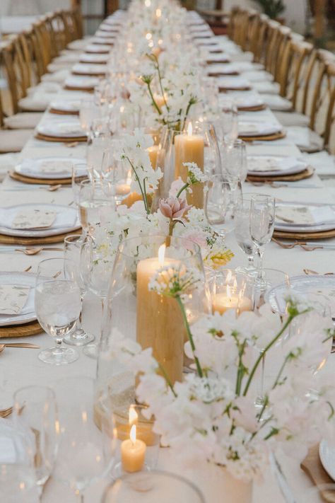 Kings Table, Table Setting Inspiration, Venue Decor, Neutral Wedding, Banquet Tables, Deco Floral, Wedding Table Settings, Wedding Mood Board, Wedding Tablescapes